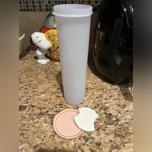 Vintage Tupperware round modular mate w/ insert